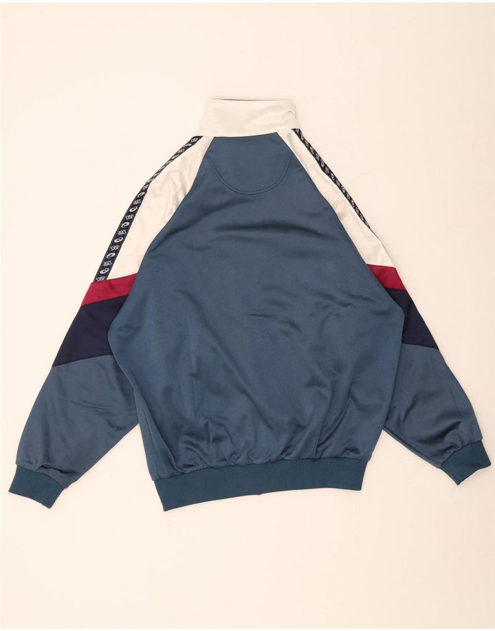 Asics Veste de Survêtement Graphique Homme IT 50 Bleu Marine Moyen Colorblock