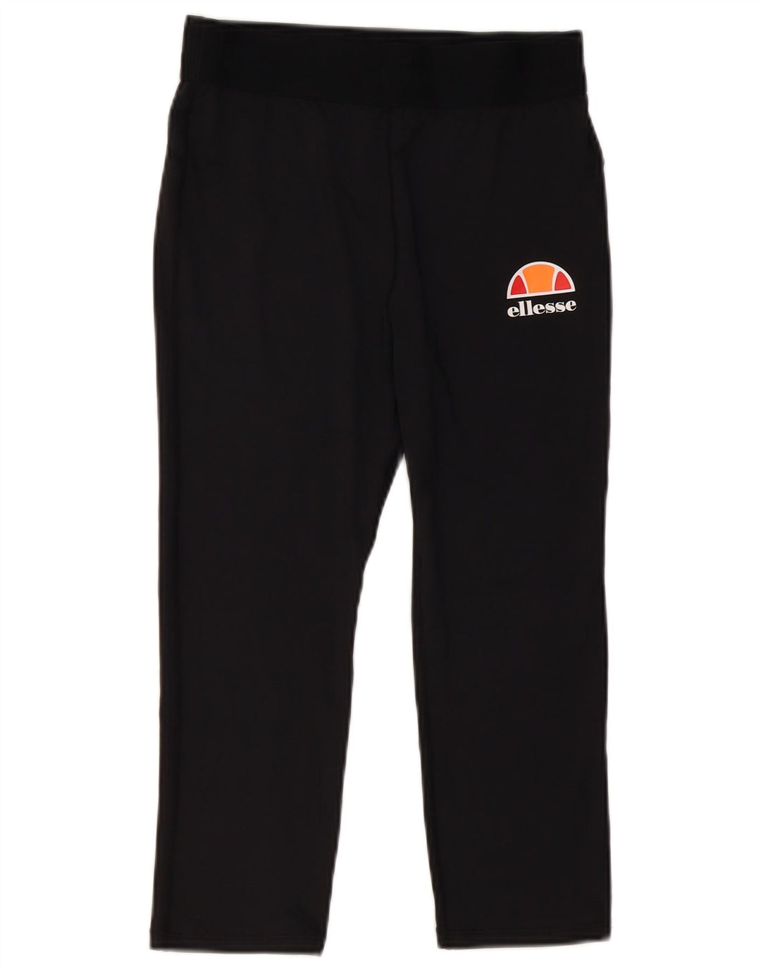 Ellesse Legging Capri Femme UK 12 Noir Moyen Polyester