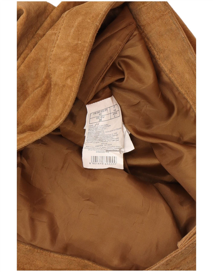 Pimkie Mini-jupe en daim pour femme IT 44 Medium W32 Cuir marron