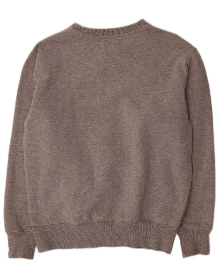 Ellesse Sweat-shirt graphique pour homme Petit gris en coton color block