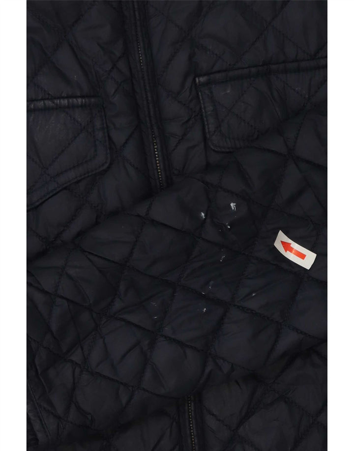 Barbour Veste matelassée pour femme UK 10 Small Bleu marine