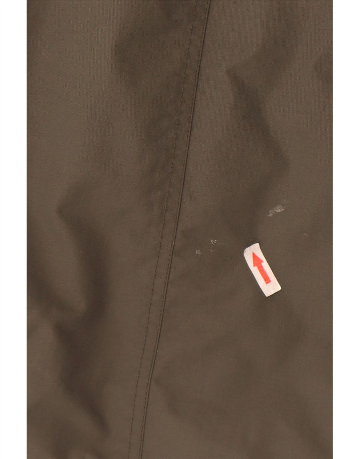Fat Face Manteau rembourré à capuche pour femme UK 12 Medium Kaki Nylon
