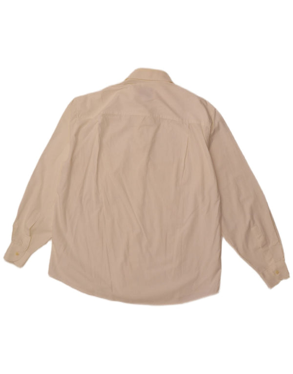 AZZURRA Chemise Homme Large Blanc Cassé Coton