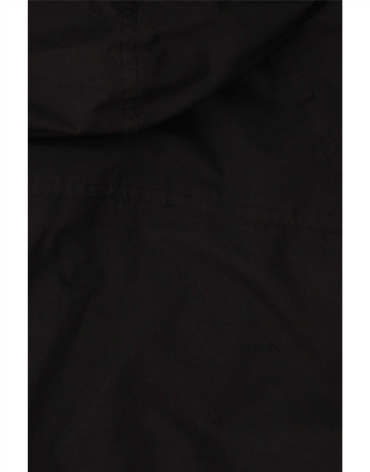 Mountain Warehouse Veste de pluie à capuche pour homme UK 36 Small Noir Polyester