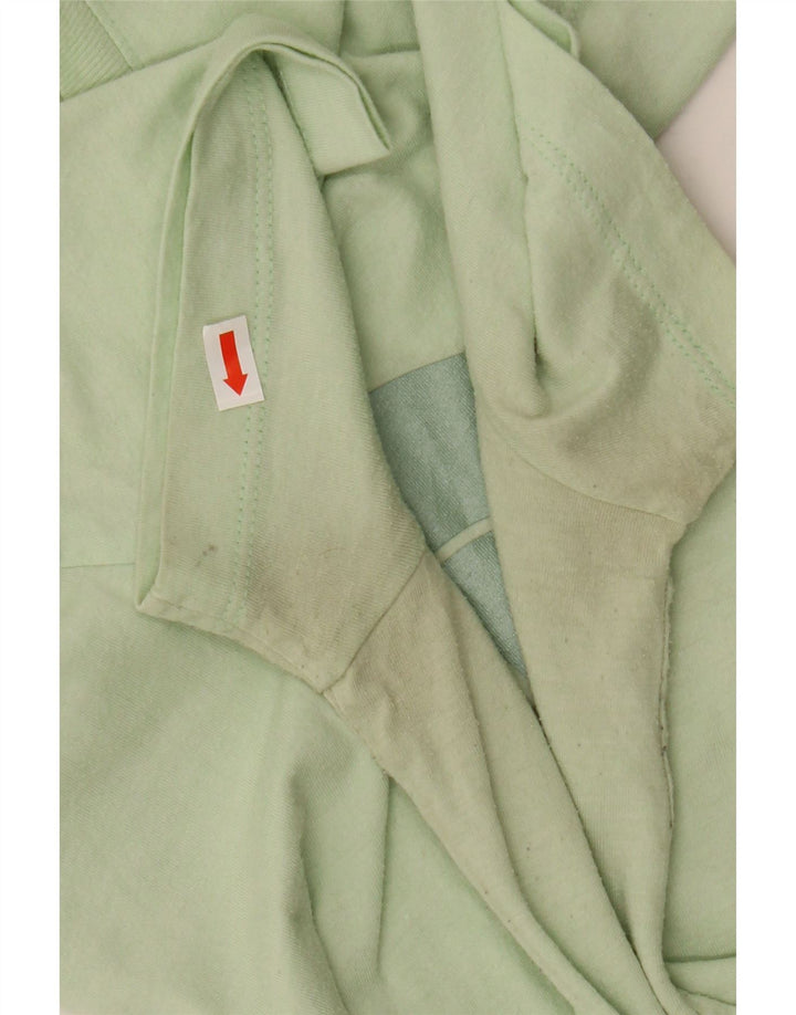 THE NORTH FACE T-shirt graphique pour femme UK 14 Vert moyen Polyester