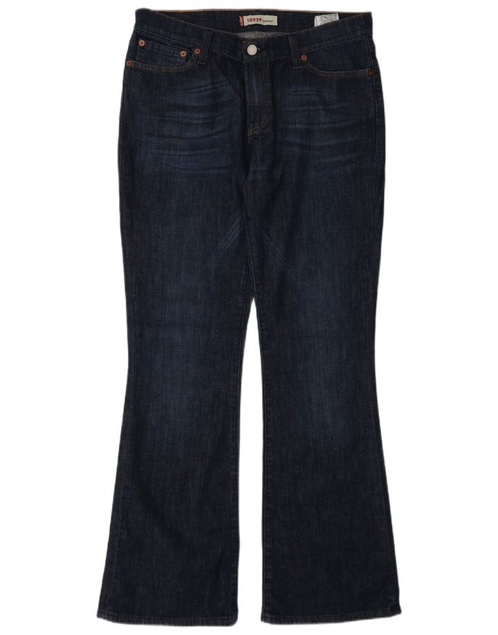 Levi's Jean Bootcut Femme 10529 W33 L32 Bleu Marine Coton