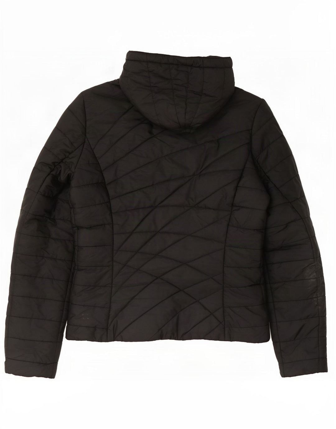 Refrigiwear Veste matelassée à capuche pour femme IT 48 Large Noir Polyamide