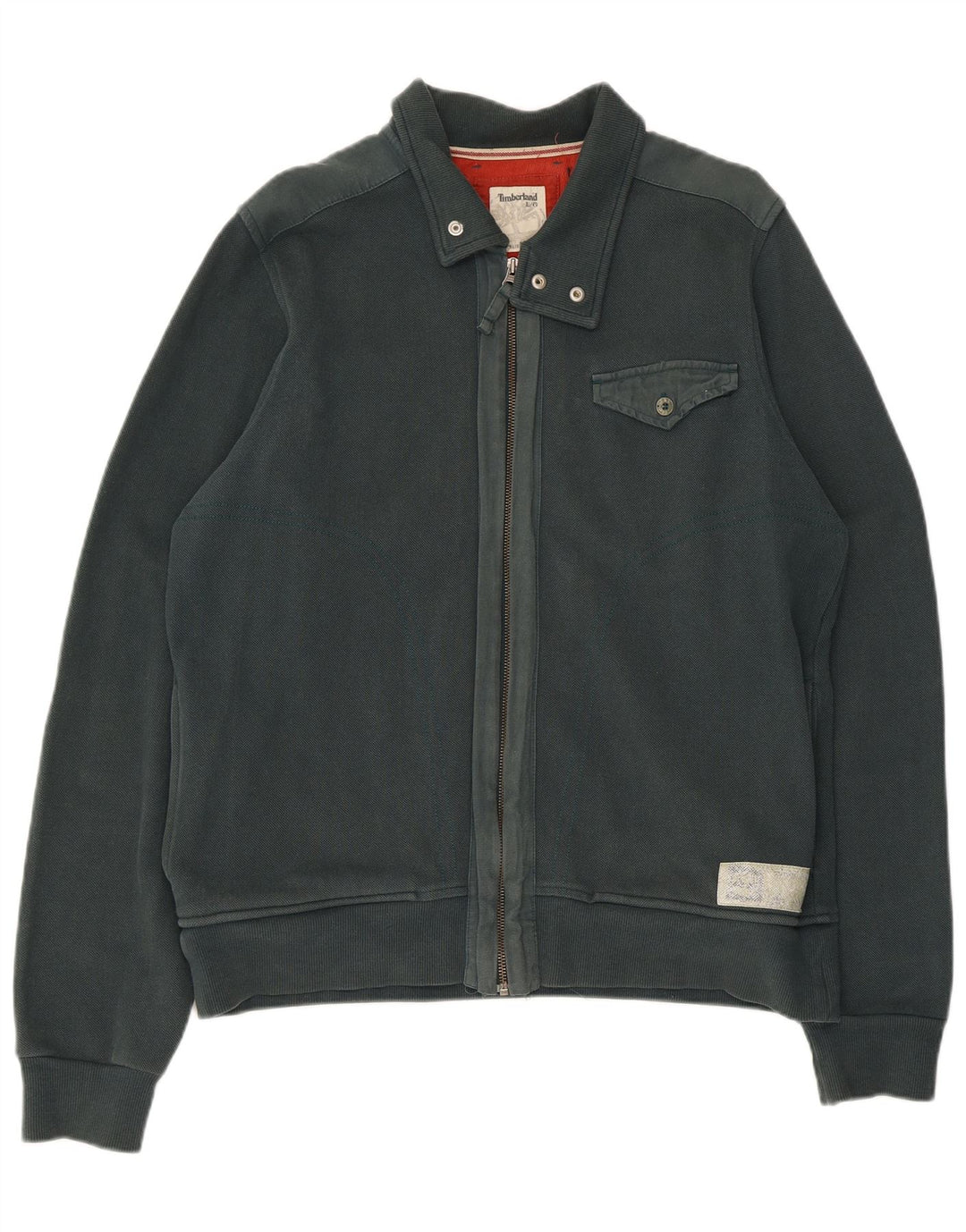 Timberland Veste de survêtement pour homme en coton vert grand