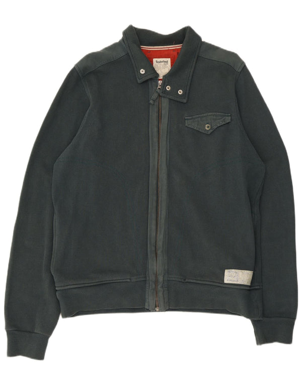 Timberland Veste de survêtement pour homme en coton vert grand