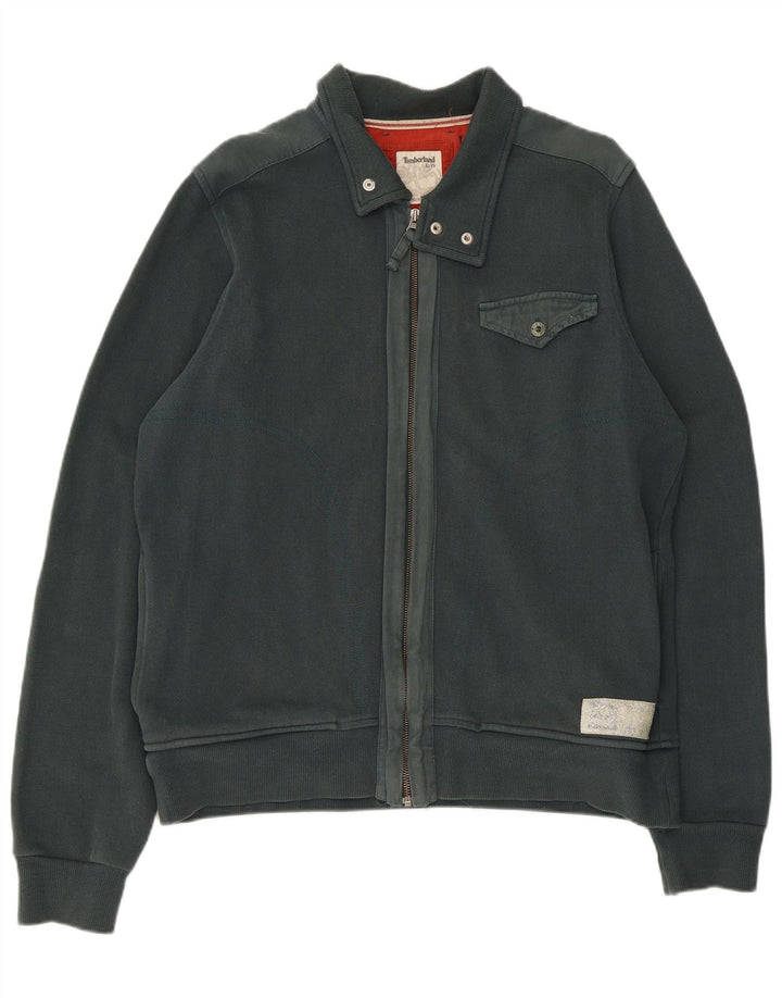 Timberland Veste de survêtement pour homme en coton vert grand