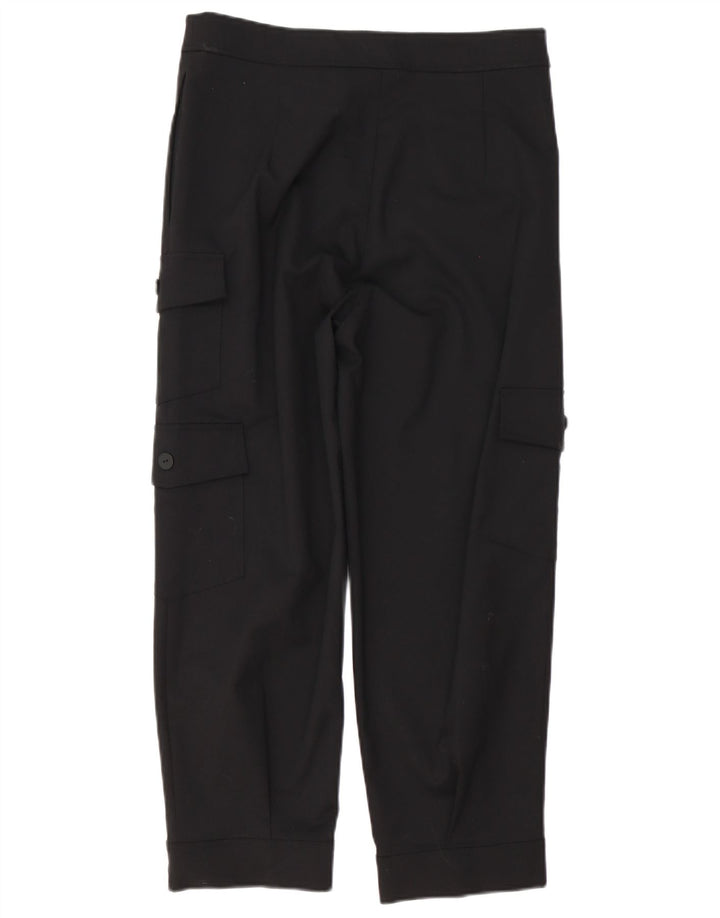 Sundek Pantalon Cargo Droit Femme Moyen W30 L26 Coton Noir