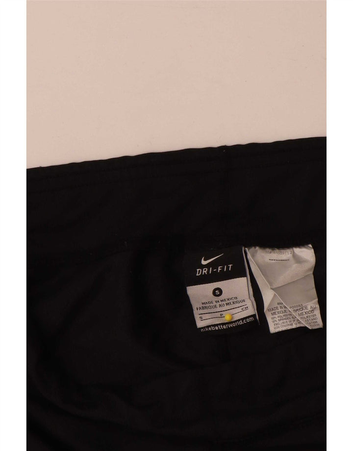 Nike Short de sport Dri Fit pour femme UK 10 Petit Noir Polyester