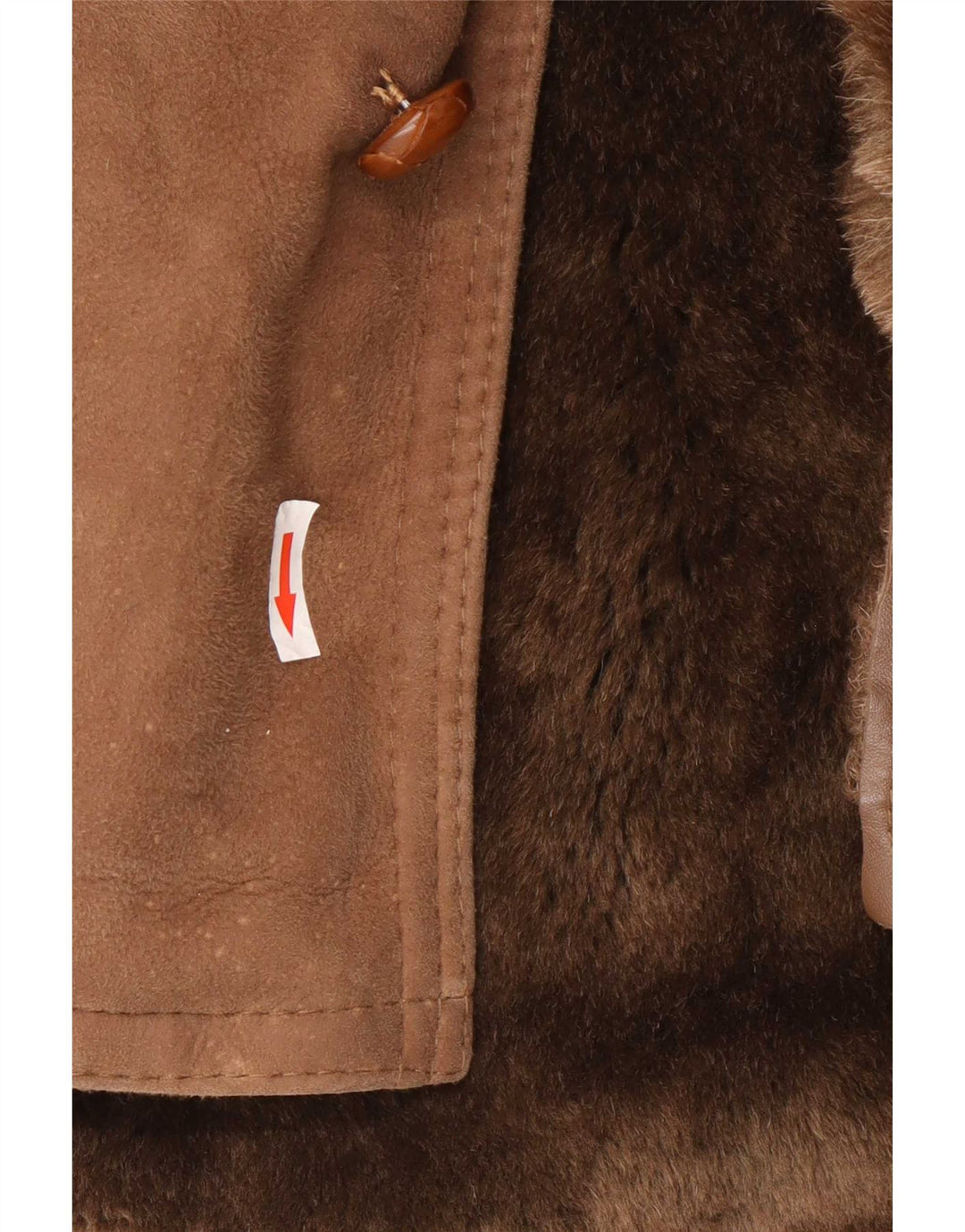 Carieri&Carieri Manteau en peau de mouton pour homme IT 46 Petit Marron