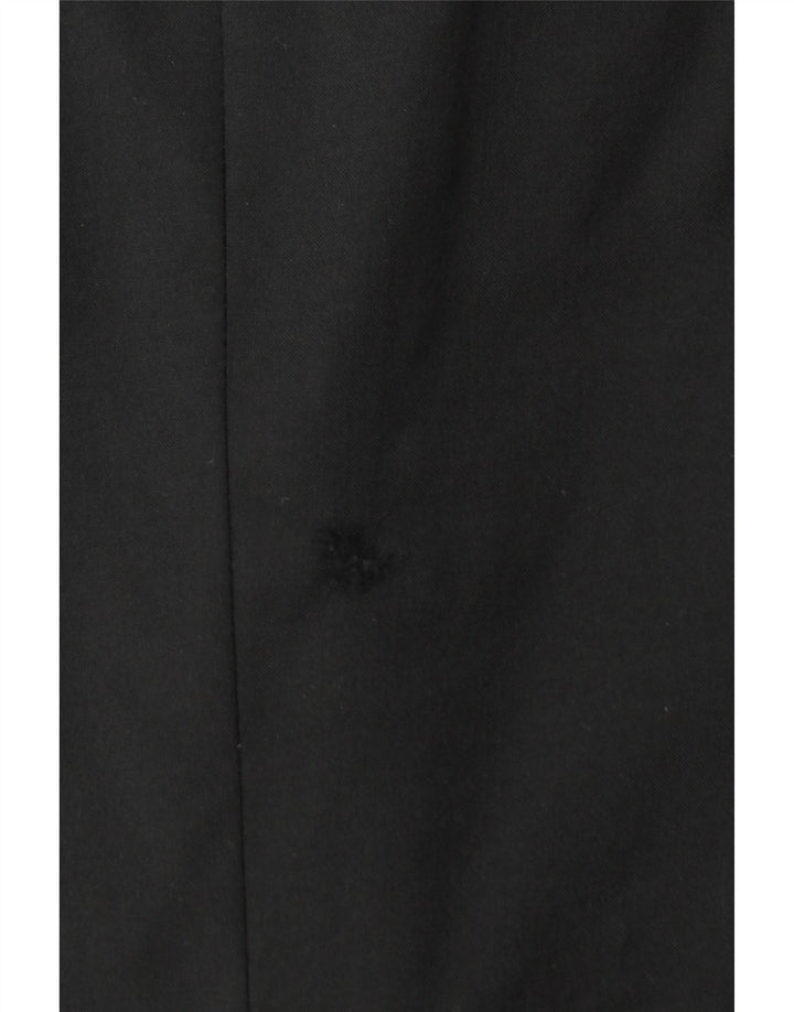 HUGO BOSS Veste Blazer Guabello 2 Boutons Homme UK 40 Large Noir Viscose