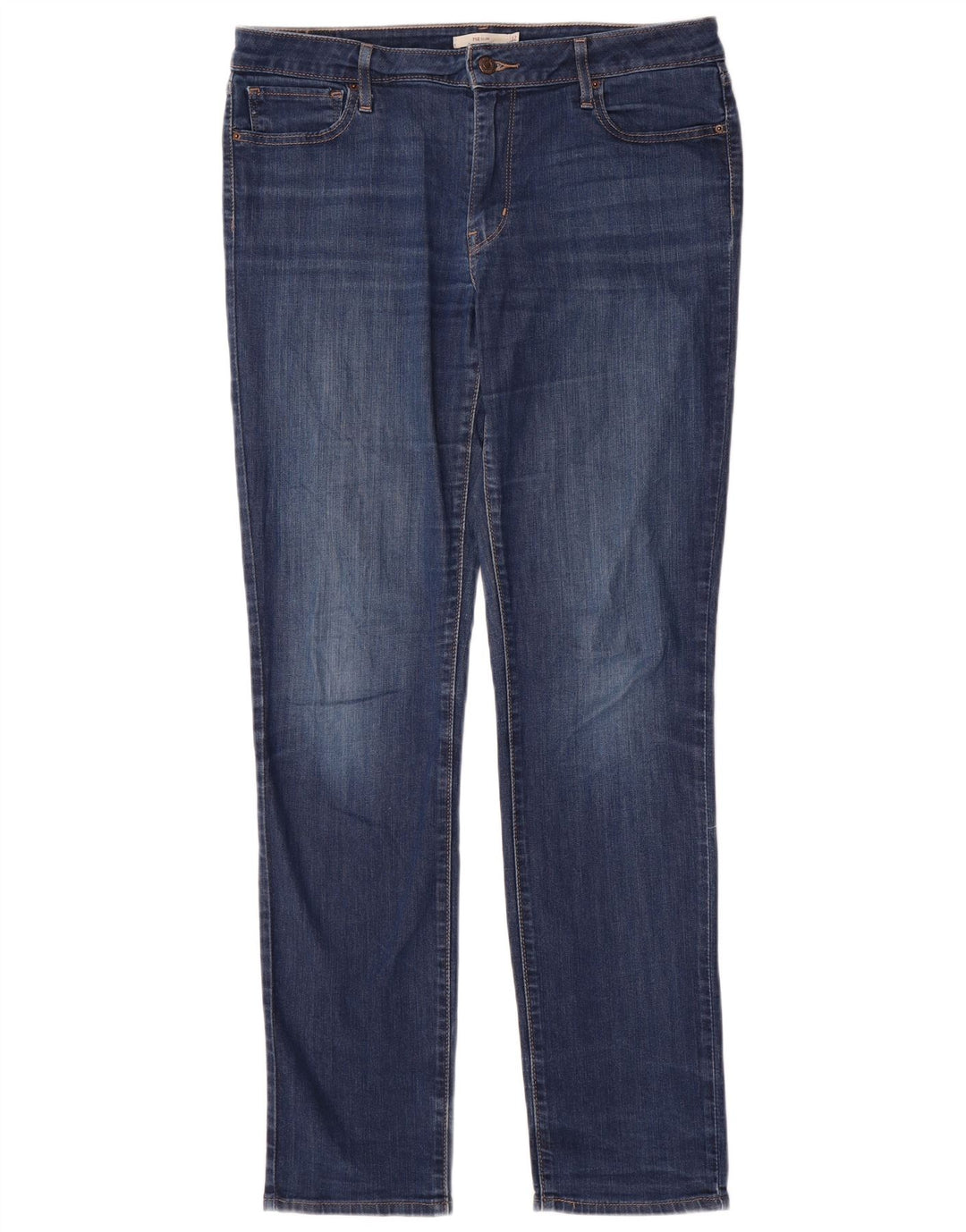 LEVI'S Jean Slim 712 Femme W32 L34 Bleu Coton
