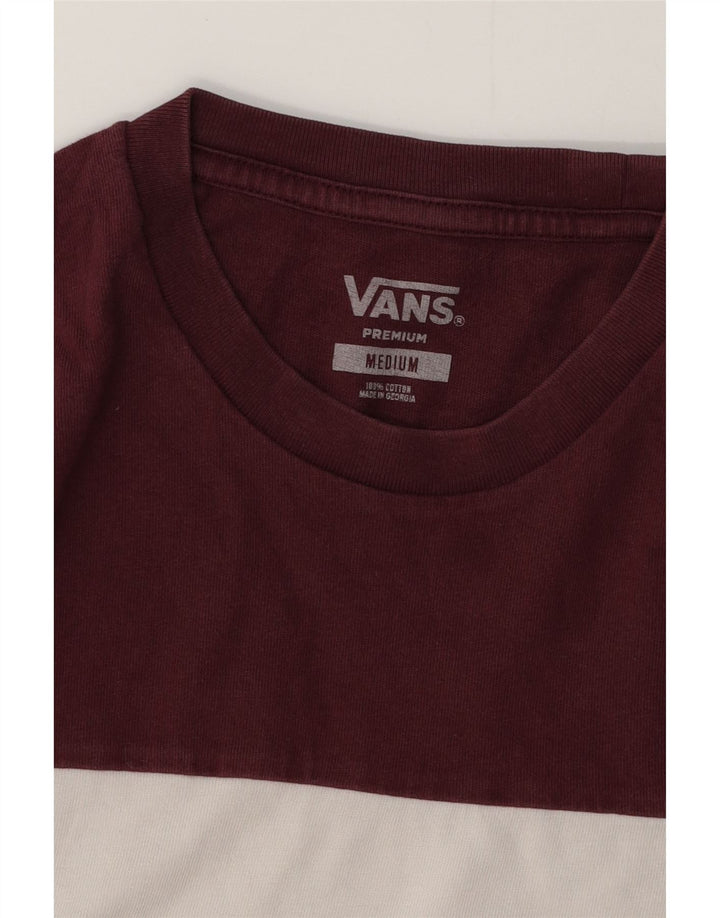 VANS T-shirt graphique pour homme en coton color block multicolore moyen