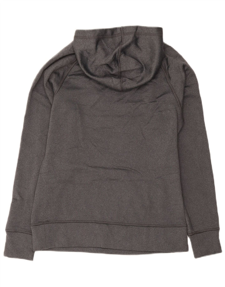 REEBOK Pull à capuche pour femme UK 10 Petit Gris Polyester