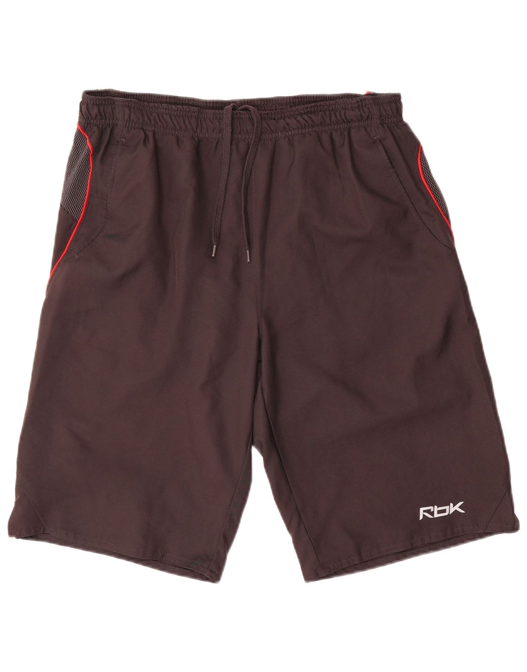 Reebok Short de Sport Homme Noir Medium Colourblock