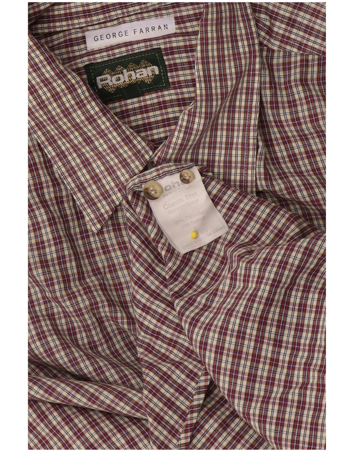 Rohan Chemise en flanelle pour homme à grands carreaux rouges en polyester