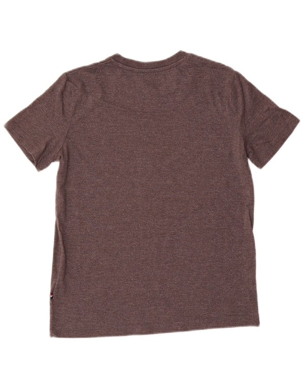 U.S. Polo Assn. T-Shirt Graphique Garçon 8-9 ans Gris Coton