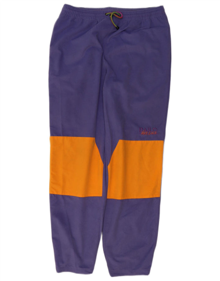 Bailo Pantalon de survêtement pour homme Pantalon de jogging Large Violet Colorblock Polyester