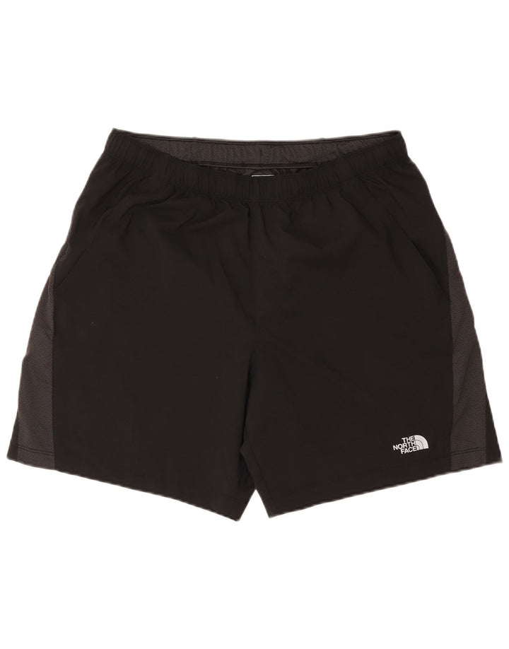 THE NORTH FACE Short de sport pour hommes Large Noir Colorblock Polyester