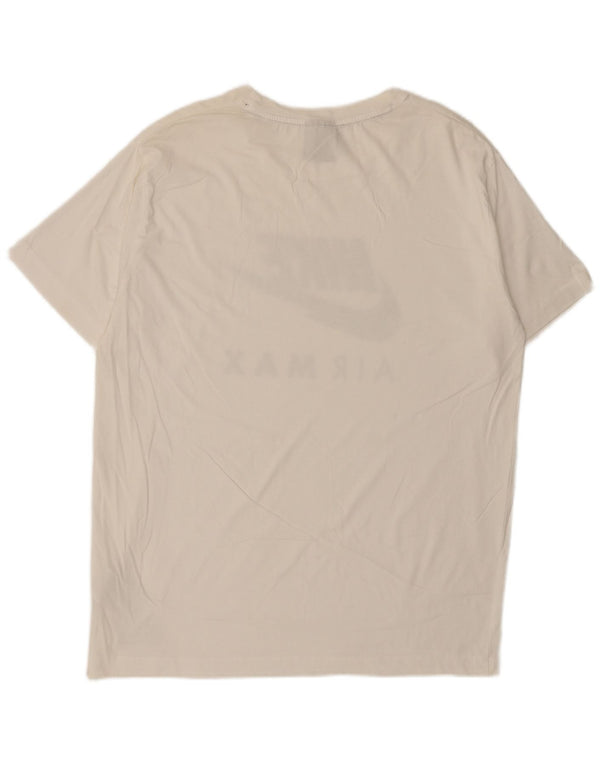 Nike T-shirt graphique pour homme XL en coton blanc