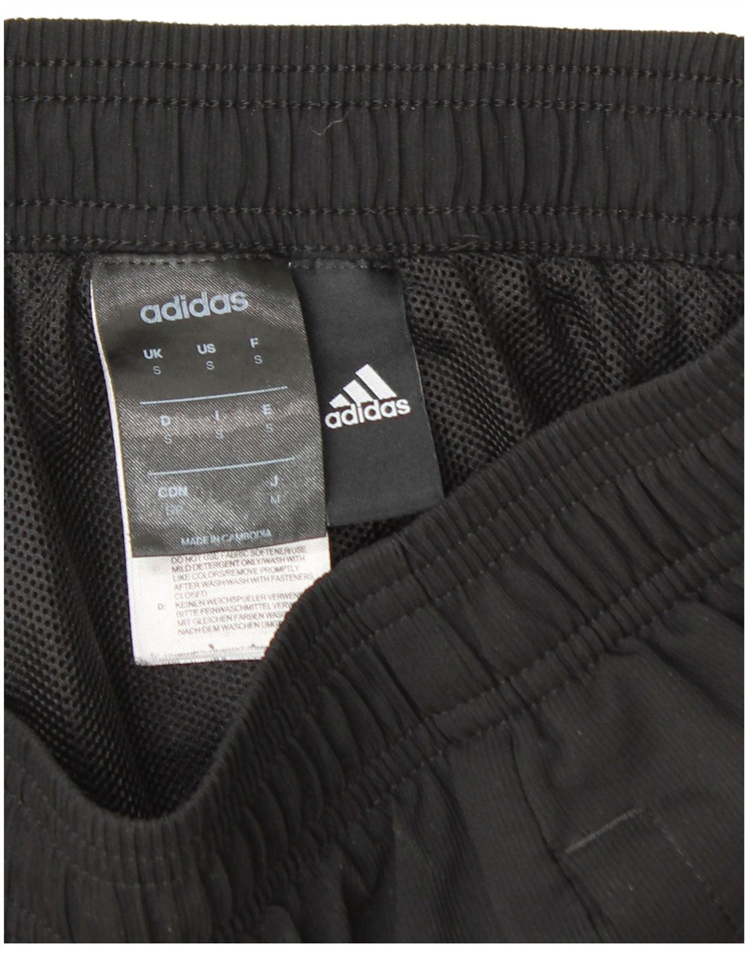 ADIDAS Pantalon de survêtement pour homme Pantalon de jogging Petit Noir Polyester