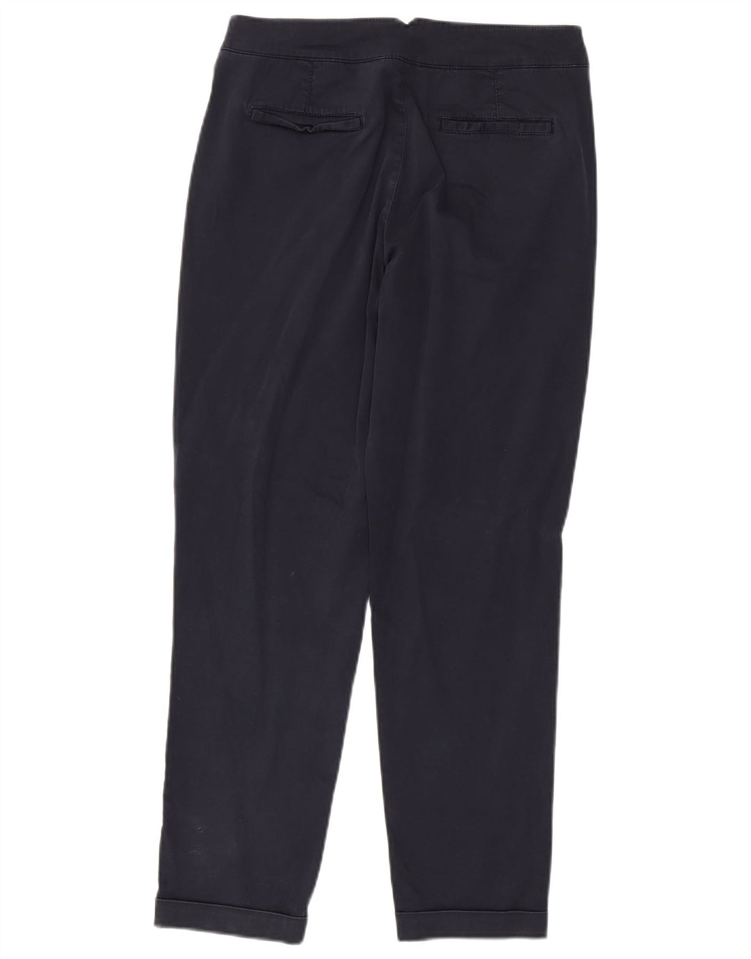 MASSIMO DUTTI Pantalon Chino Femme EU 38 Small W28 L28 Bleu Marine