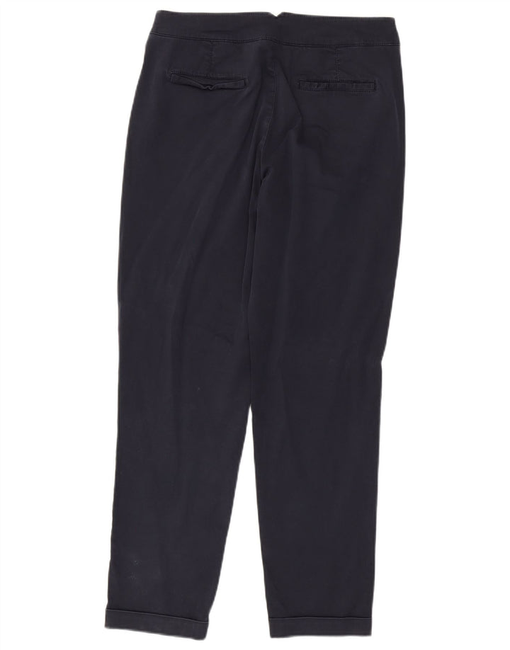 MASSIMO DUTTI Pantalon Chino Femme EU 38 Small W28 L28 Bleu Marine