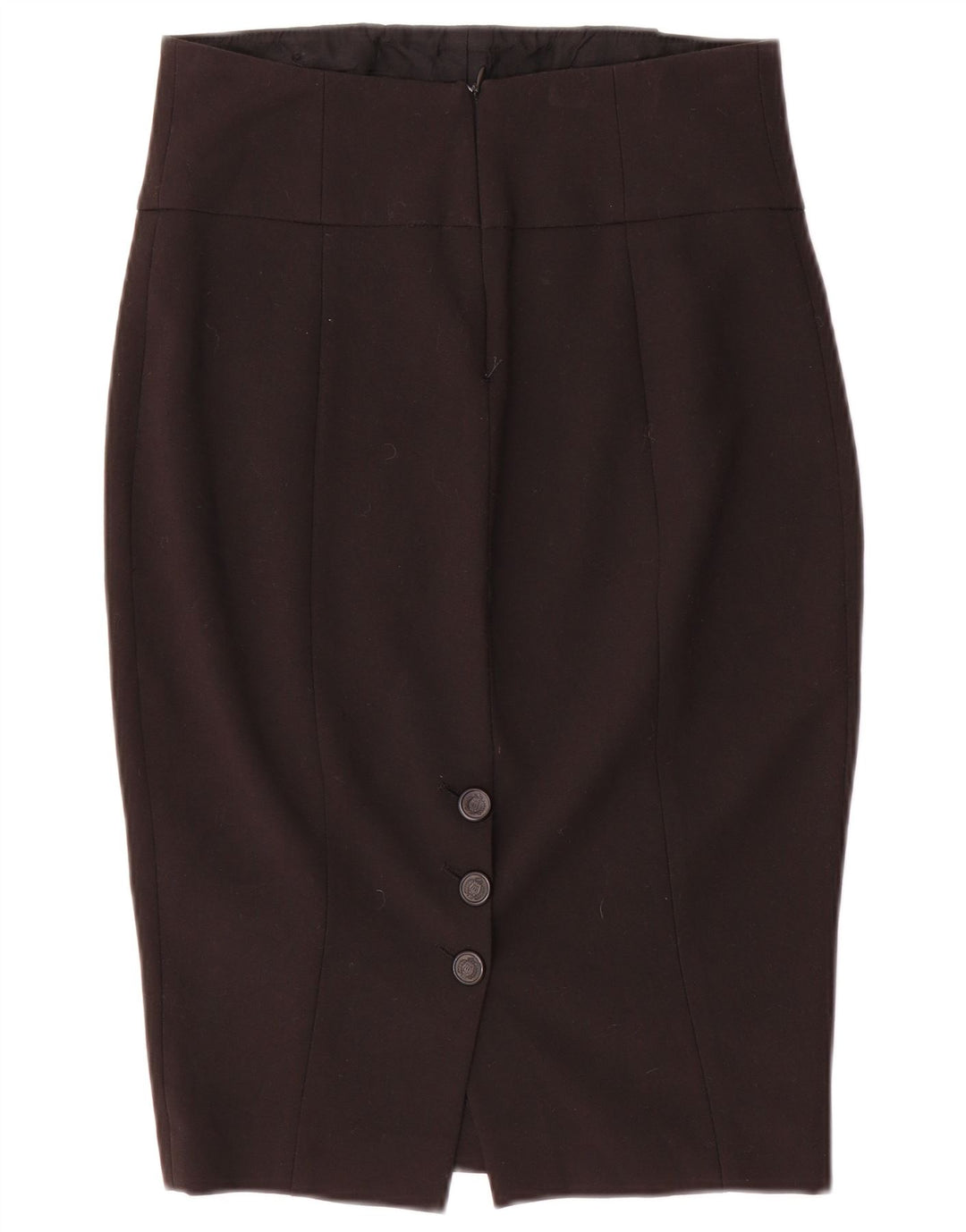 Zara Femme Jupe Crayon Taille Haute Moyen W26 Noir