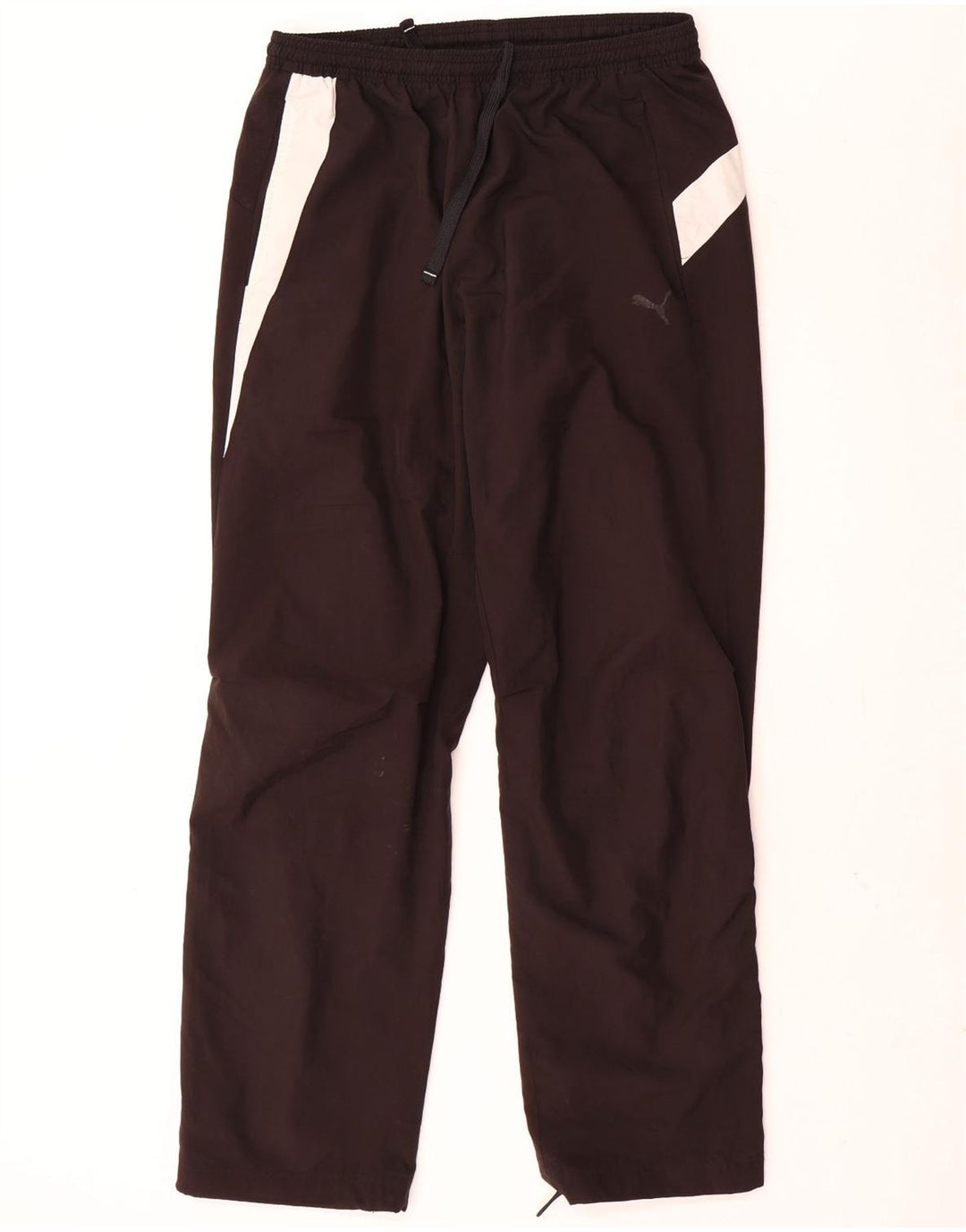 Puma Pantalon de Survêtement Homme Noir Moyen Polyester Colorblock
