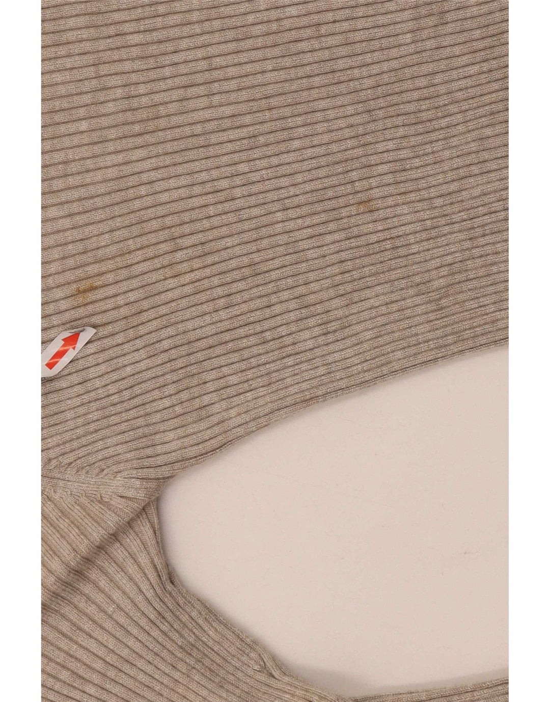 Zara Femme Top Manches Longues UK 8 Small Gris Viscose