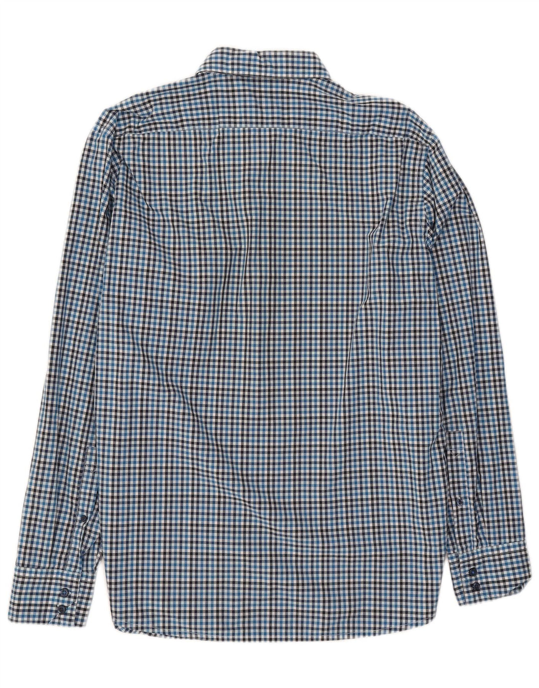 Hugo Boss Chemise Regular Fit XL en coton vichy bleu