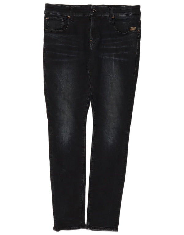 G-Star Jean Revend Super Slim W36 L32 Homme Bleu Marine Coton