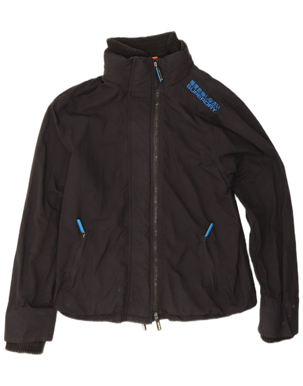 Superdry Veste coupe-vent The Windcheater pour homme UK 44 2XL Noir Nylon