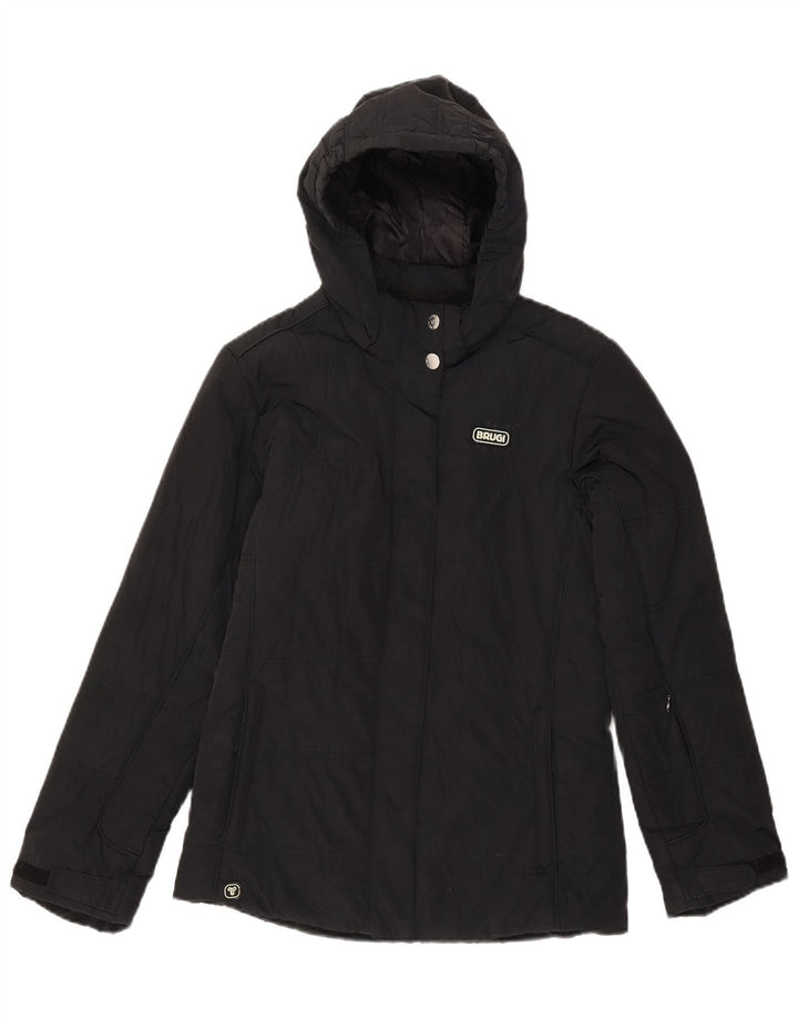 BRUGI Veste matelassée à capuche fille 12-13 ans Noir