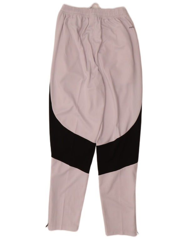 Adidas Pantalon de survêtement Juventus pour femme UK 14 Large Blanc Colorblock
