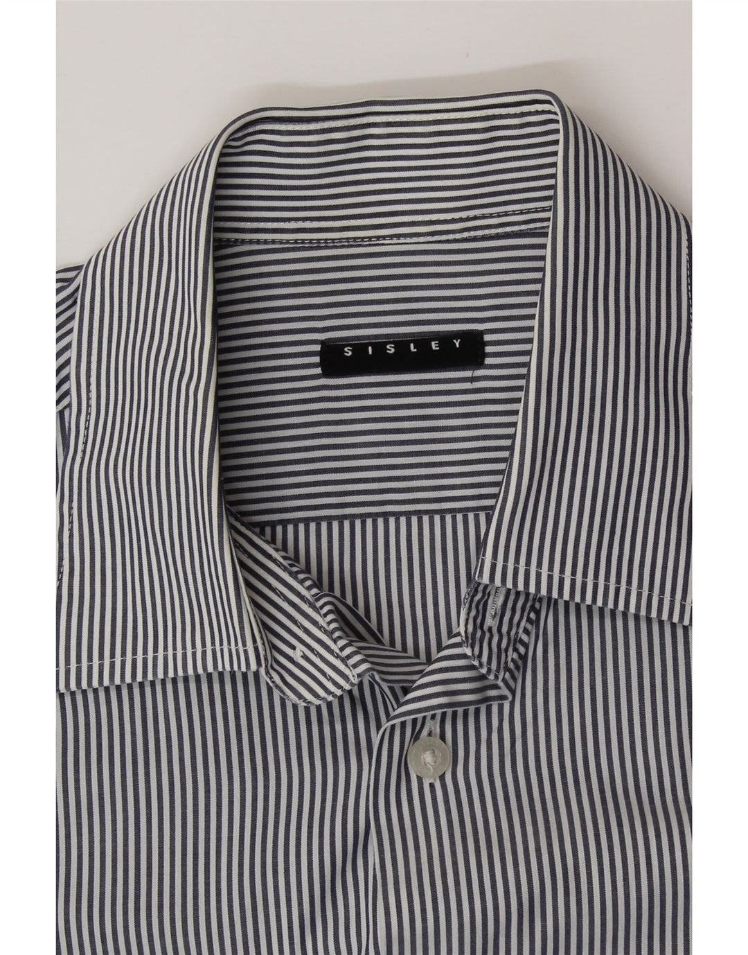 SISLEY Chemise Homme Bleu Moyen Rayures