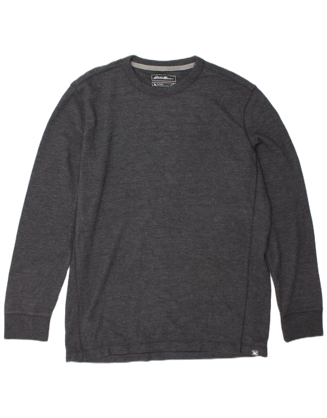 EDDIE BAUER Haut Homme Manches Longues Grand Coton Gris