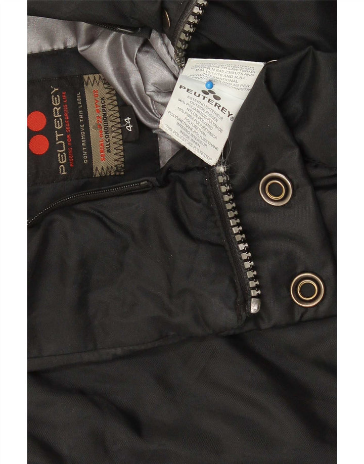 PEUTEREY Blouson Bomber IT 44 Femme Noir Moyen Polyamide