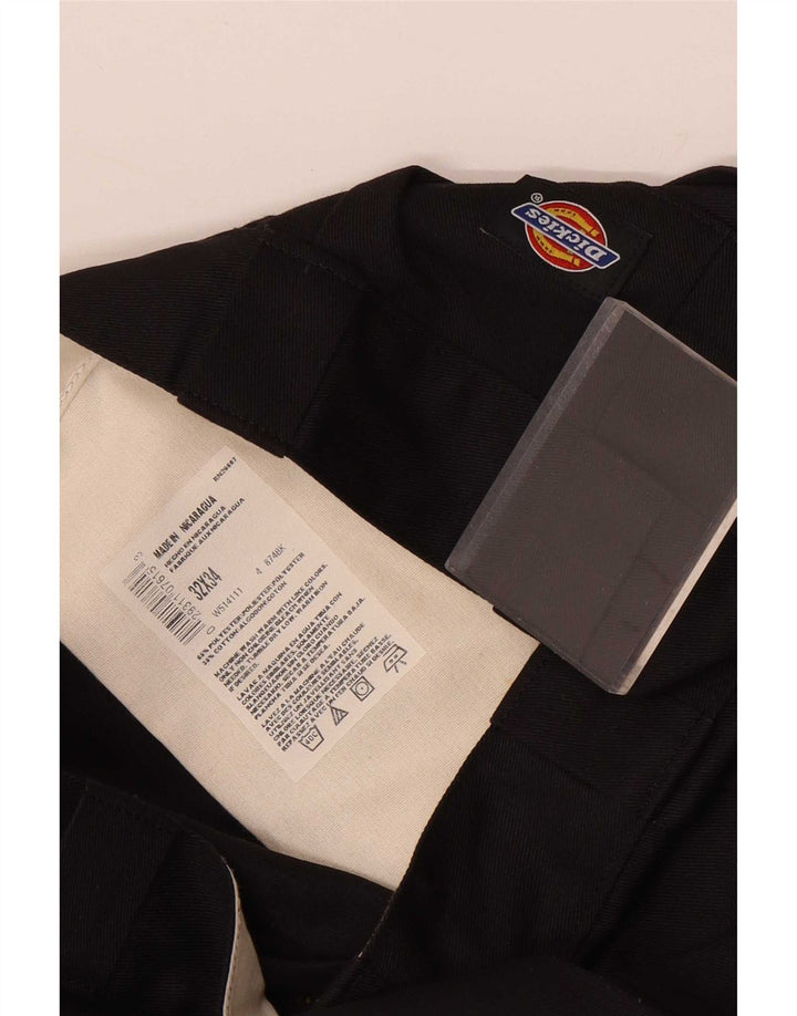 Dickies Pantalon Chino Droit Homme W32 L34 Noir Polyester
