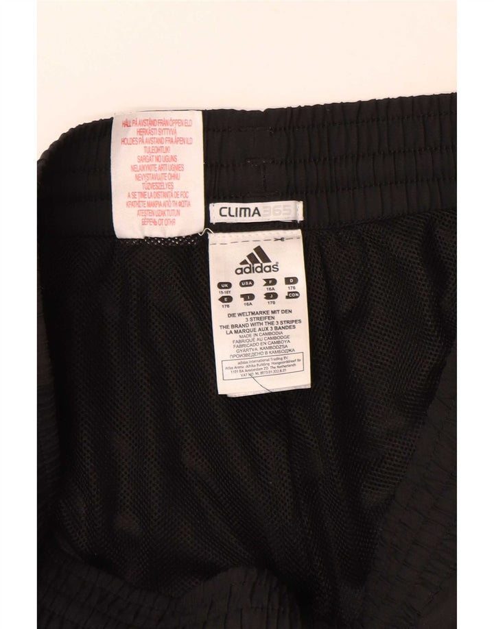 Adidas Pantalon de Survêtement Climacool Capri Garçon 15-16 ans Noir Polyester