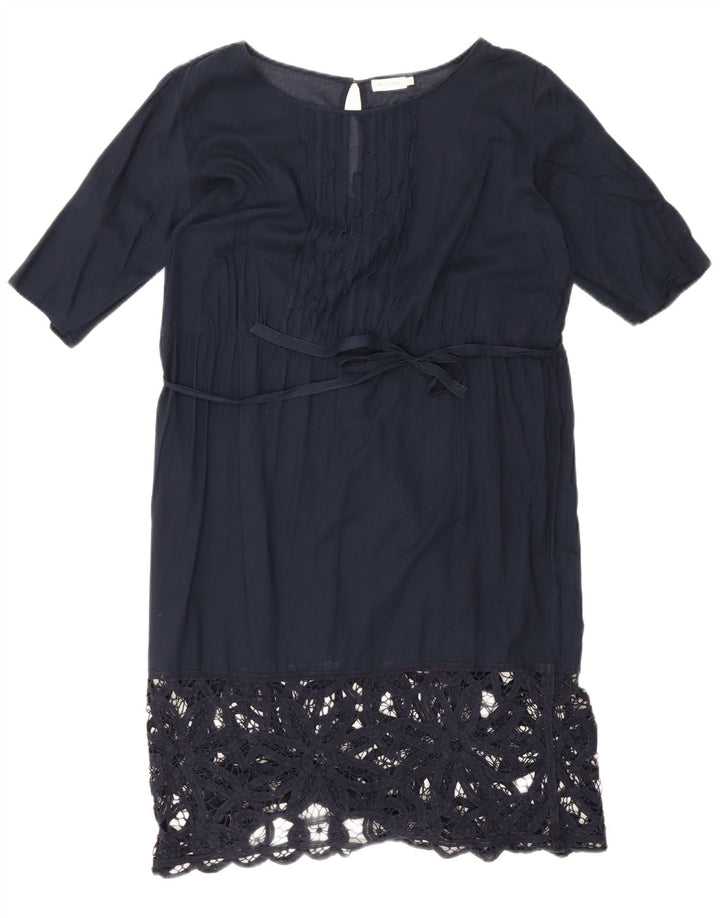 Henry Cottons Robe droite pour femme IT 46 Large Bleu marine
