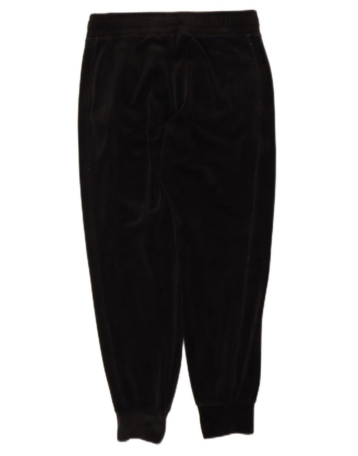 DKNY Pantalon de survêtement pour femme Joggers UK 6 XS Noir Polyester