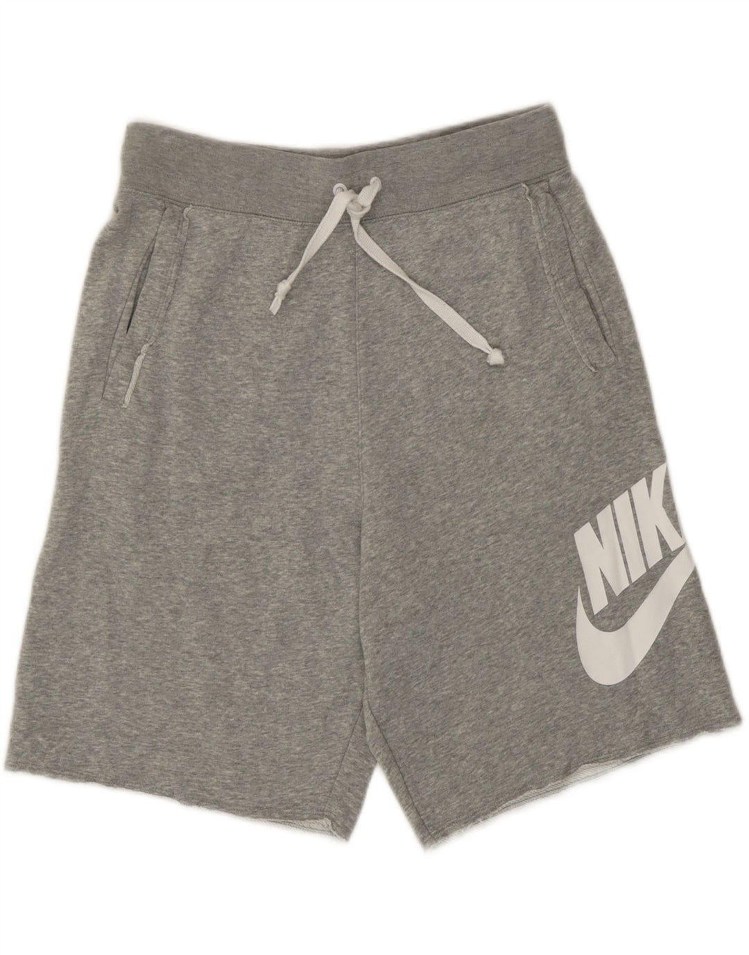 Nike Short de sport graphique pour homme Petit gris Coton