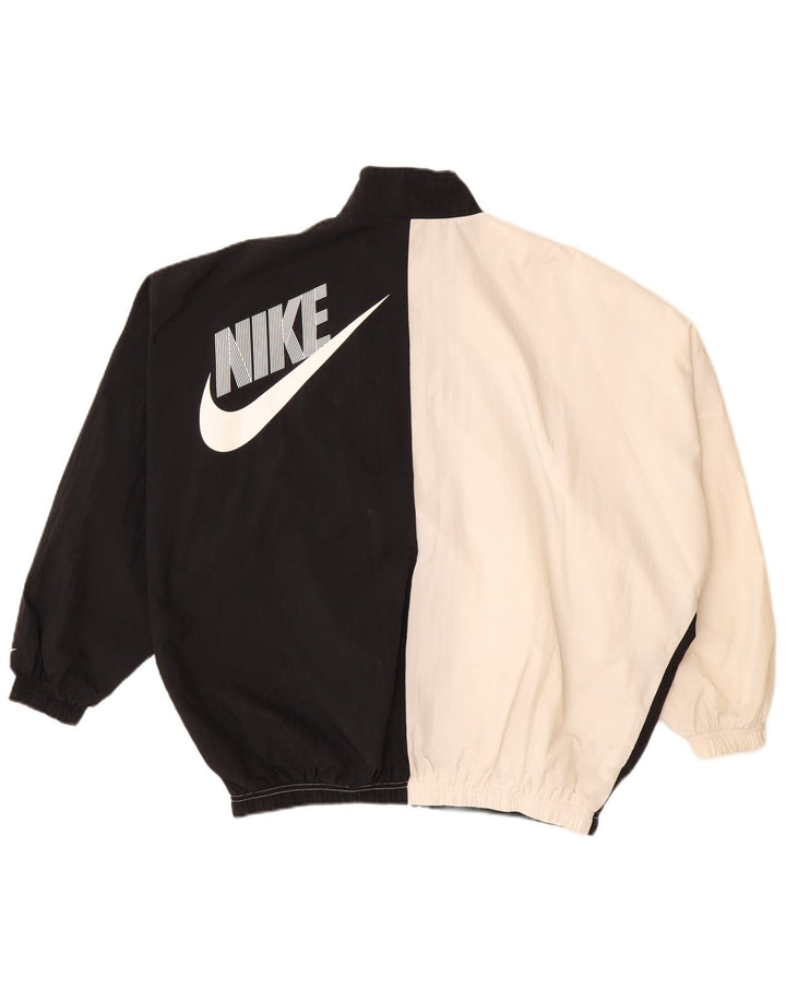 NIKE Veste de survêtement coupe ample pour homme Noir moyen Colourblock