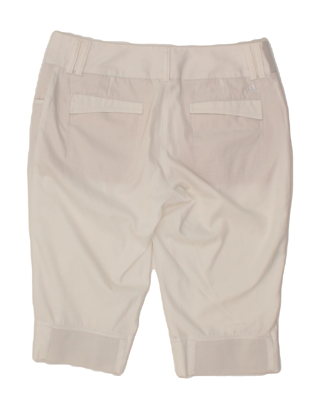 ADIDAS Womens Climalite Casual Shorts US 12 Large W32 White Vintage Adidas and Second-Hand Adidas from Messina Hembry 