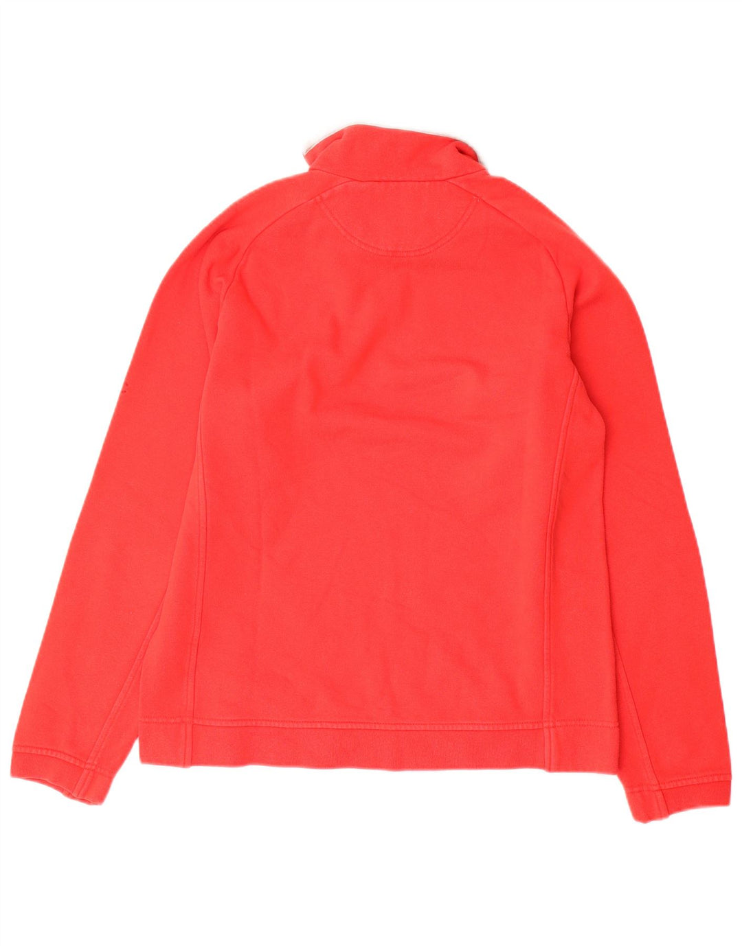 CHAMPION Sweat-shirt à col zippé pour femme UK 14 Rouge moyen Coton
