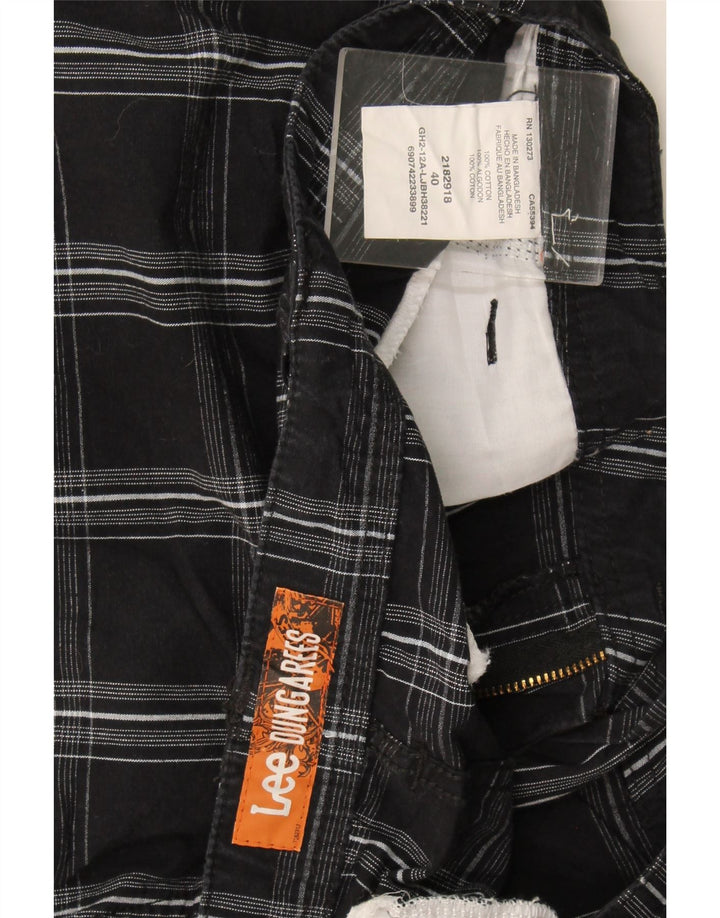 Lee Short Cargo Homme W40 XL Coton à Carreaux Noir